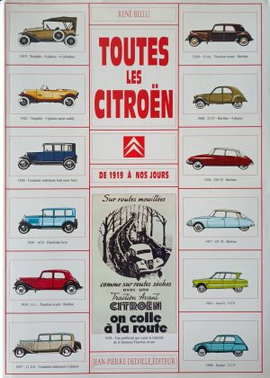 Toutes Les Citroën - De 1919 A Nos Jours