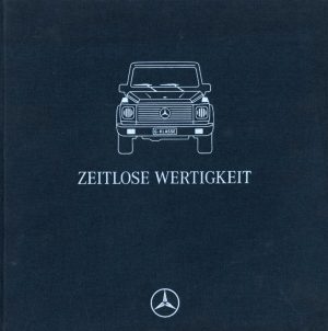 Mercedes-Benz | Mercedes-Benz G-Klasse: Zeitlose Wertigkeit