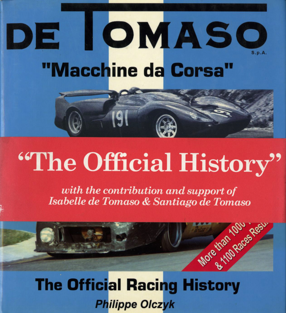 De Tomaso | Tomaso Macchine da Corsa: The Official Racing History