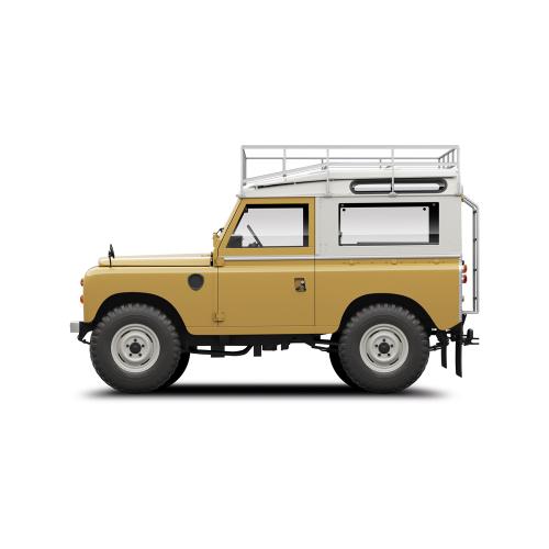 Land-Rover-Series-iii-Yellow-Transparent